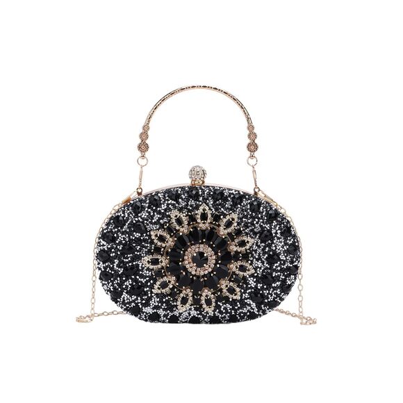 Handbags - 3828 Clutch Purses Evening Bag Crystal Handbag Luxury Rhinestone Clutch